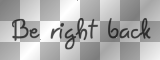 be right back signs Graphics, Cliparts, Stamps, Stickers [p. 1 of 200 ...