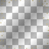 Glitter animated frame gold