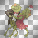 Animated Dancing Frogs •