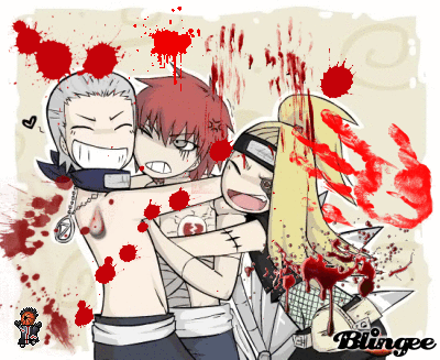deidara x sasori limon
