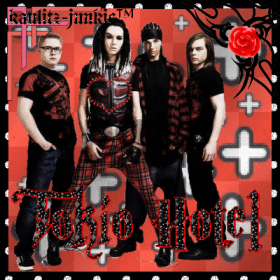 Tokio Hotel in Red and Black Plaid Tokio Hotel in Red and Black Plaid
