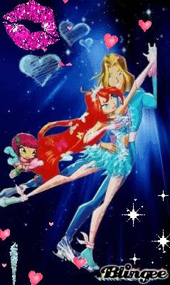 winx club bloom e sky