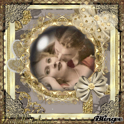 golden love couple