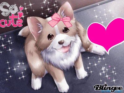 anime dog Picture #97697491 | Blingee.com