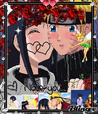 hinata kiss naruto Picture #97814638 | Blingee.com