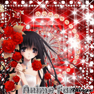 Red Anime Rose 
