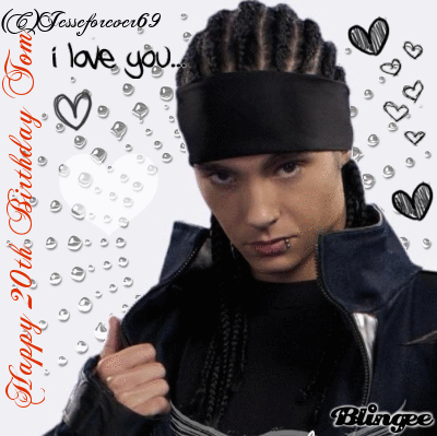 Tom Kaulitz Happy 20th Birthday!! Picture #98172659 | Blingee.com