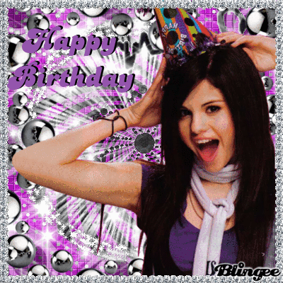 happy birthday selena! Picture #98536065 | Blingee.com