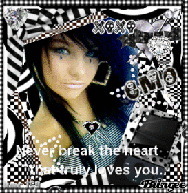 Never break the heart that truly loves you! Never break the heart that truly loves you!
