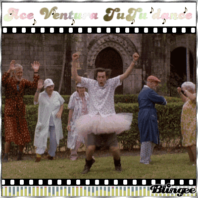 Ace Ventura TuTu dance Picture #98928435 | Blingee.com