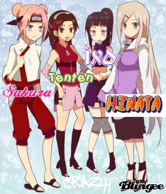 Ino Hinata Hinata Ino Sakura Tenten Tenten Sakura Bild 99792824 Blingee Com Sakura nodded, hinata tapped her fingers. blingee com