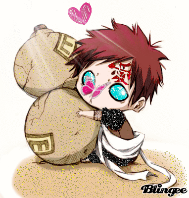 naruto and gaara chibi