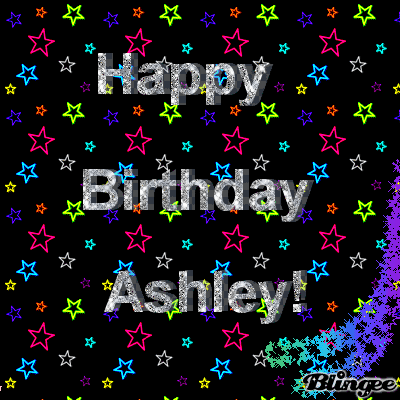 Happy Birthday Ashley Green Picture 100765702 Blingee Com Elegant hand lettering and a big pink heart. blingee com