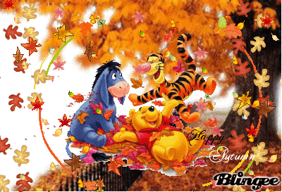 autumn winnie the pooh Picture #101361216 | Blingee.com