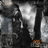Halloween in the Graveyard