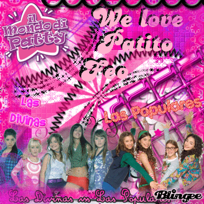 We Love Patito Feo Las Divinas Vs Las Populares X Ikona Gruppetto Fotografia 101844355 Blingee Com Martes, 24 de julio de 2007. blingee com