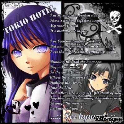 tokio hotel monsoon lyrics Picture #102061675 | Blingee.com