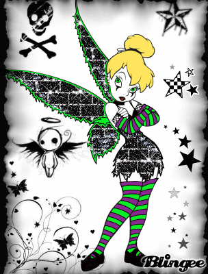 Goth Tinkerbell Picture #102281406 | Blingee.com