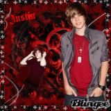justin in red