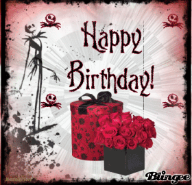 jack skellington birthday Animated Pictures for Sharing #103072449