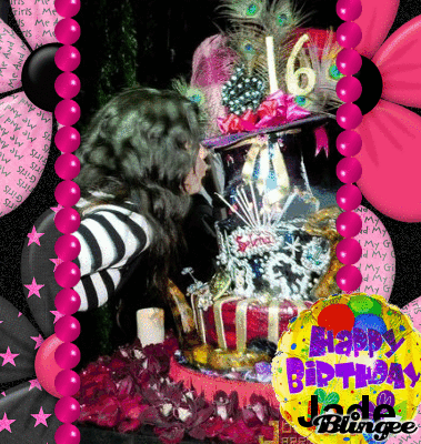 happy birthday jade Animated Pictures for Sharing #103265194 | Blingee.com