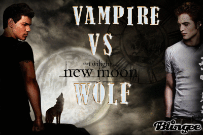 vampire vs. wolf Picture #103421663 | Blingee.com