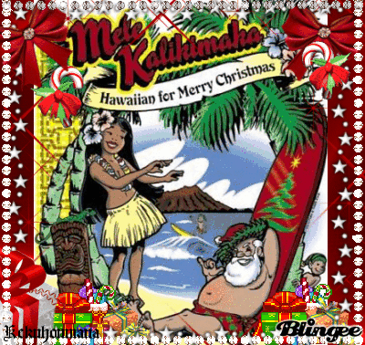 Mele Kalikimaka Picture #103422789 | Blingee.com