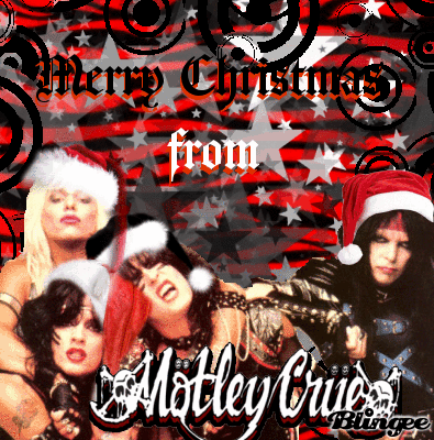 Merry Christmas from Motley Crue &amp; I Picture #104061945 | Blingee.com