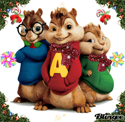 Alvin Simon Théodore les Chipmunks en Noel Picture #104477147  Blingee.com