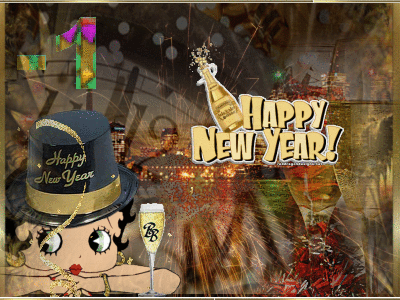 Betty Boop New Year Cheer!! Picture #104647002 | Blingee.com