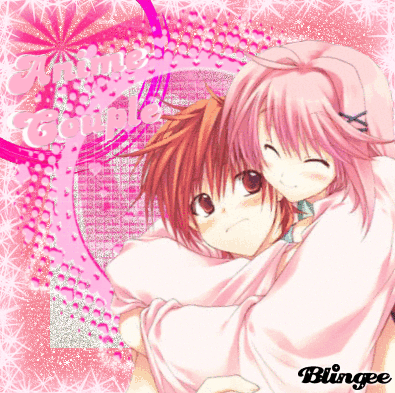Pink couple