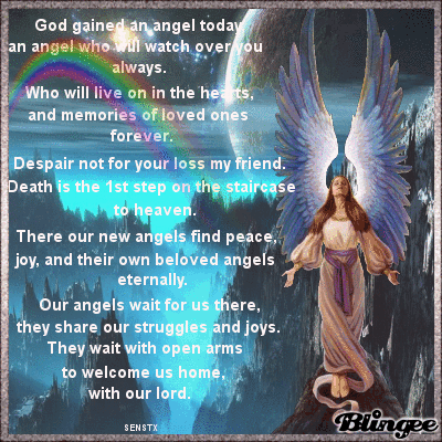 God gained an angel today Picture #105642669  Blingee.com