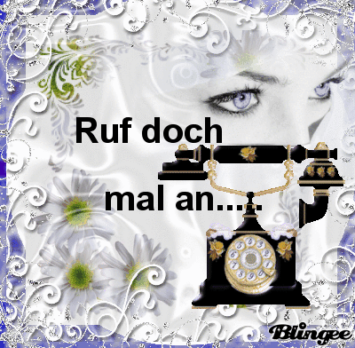Ruf doch mal an Animated Pictures for Sharing #105868472 | Blingee.com