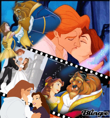 tema de tumblr de la bella y la bestia