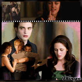Twilight new moon on bella's Birthday 