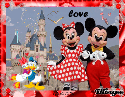 Mickey et Minnie Mouse amoureux tumblr