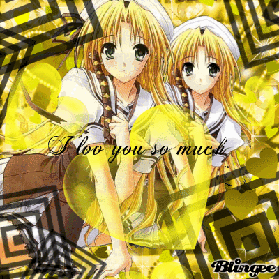 Yellow Anime Girl Picture #108050231 | Blingee.com