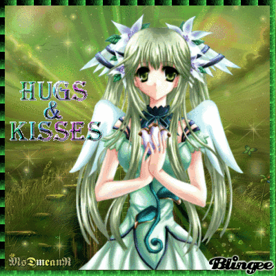 Hugs & Kisses Anime Picture #108469317 | Blingee.com
