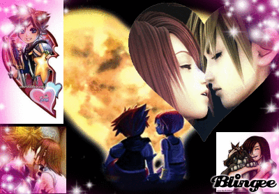 sora kiss kairi Picture #108491017 | Blingee.com