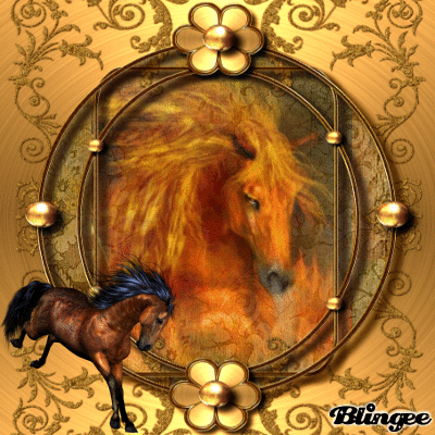 Cheval de Feu pour Lady Jo