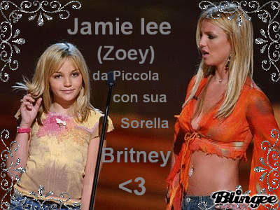 Immagine Zoey Da Piccola Con Sua Sorlla Britney 109043795 Blingee Com