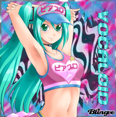 Фотография Miku Hatsune~Sexy Bitch xD #109469326 | Blingee.com