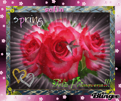 Feliz Primavera Animated Pictures For Sharing 109514494 Blingee Com