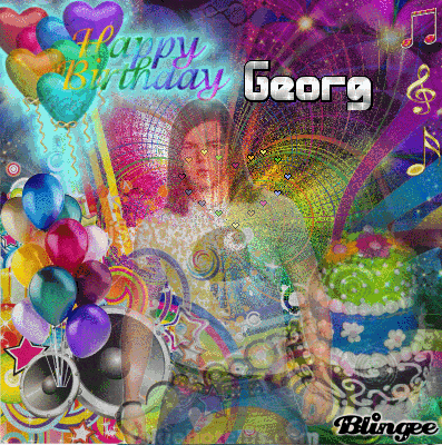 Happy Birthday Georg Picture #109659202 | Blingee.com