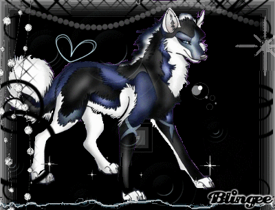 Anime Blue Wolf
