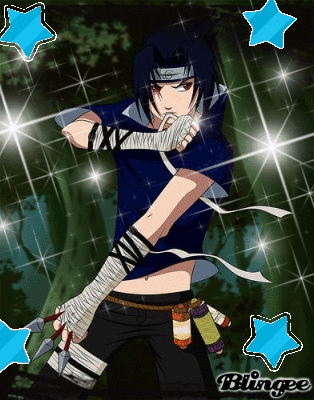 photo Sasuke Aesthetic Pfp Glitter blingee com