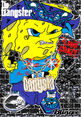 gangster spongebob picture 110257329 blingee com