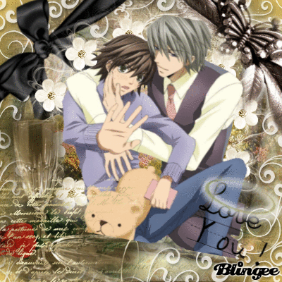 Wallpaper Is Blingee 200 Love Of Misaki And Usagi Of Junjou Desktop Wallpaper
