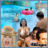 An interesting afternoon in the swimming pool!