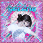 selena gomez pink/blue contrast